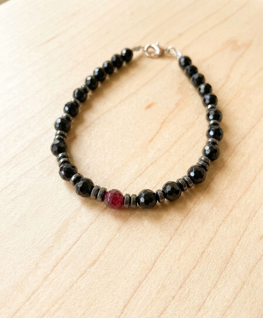Bracciali Bracciale da uomo onice | Handmade Italia - Handmade Made in Italy